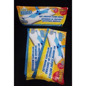 Scrub Buddies Wet Swiffer Sweeper Refills 30 Count